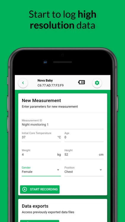 calera - core body temp