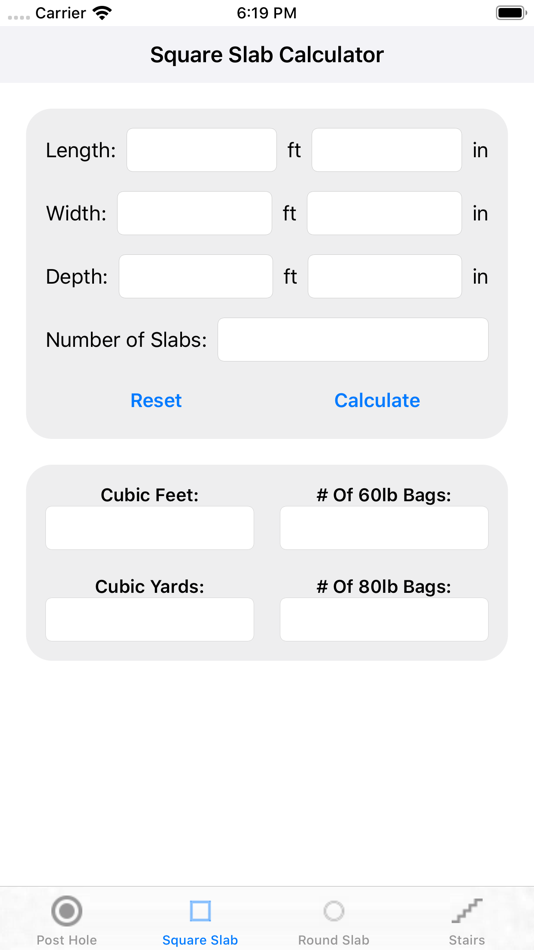 #6. Calculate Concrete (iOS) Podle: Brandon Grow