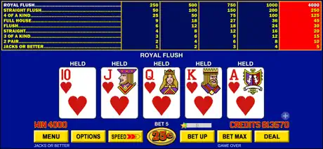 Video Poker - Classic Games