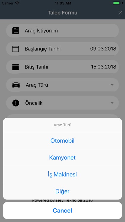 Araç Talep screenshot-3