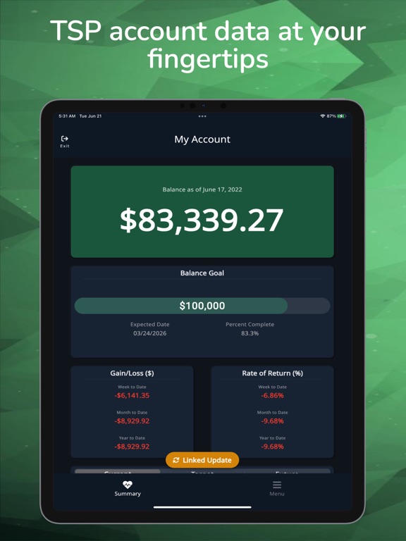 Daily TSP App Price Drops
