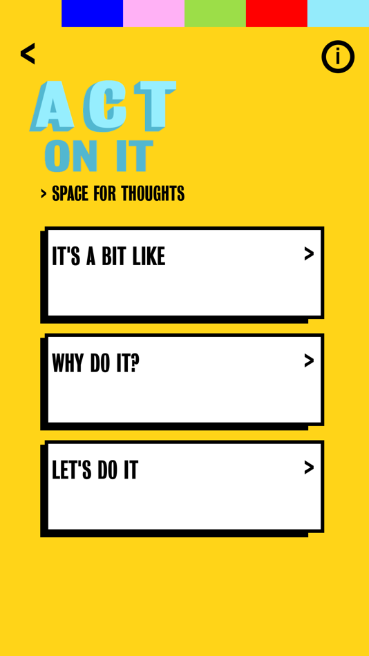 #5. ACT On It (iOS) 由: Reuben Lowe