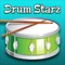 Drum Starz is the FIRST music app to teach you how to play the drums in a fun and exciting way