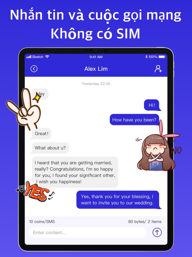 InstaTexting-SMSkhông giới hạn