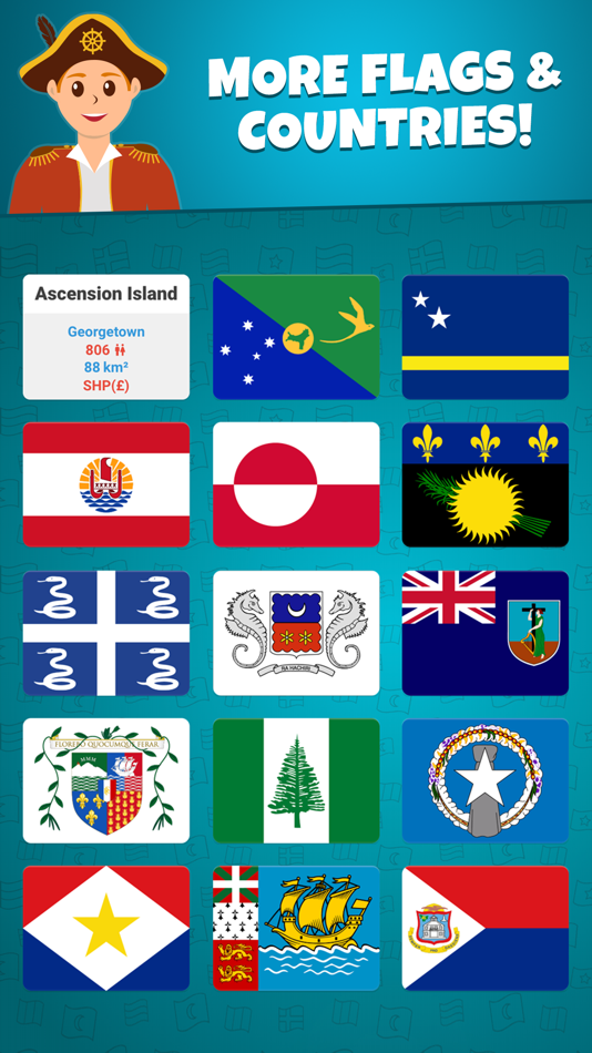 #4. Flags 2: Map - Geography Quiz (iOS) 由: gedev