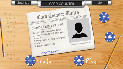 Card Counter Lite Screenshot