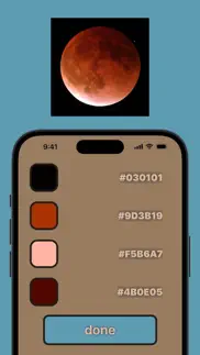image to color palette iphone screenshot 2