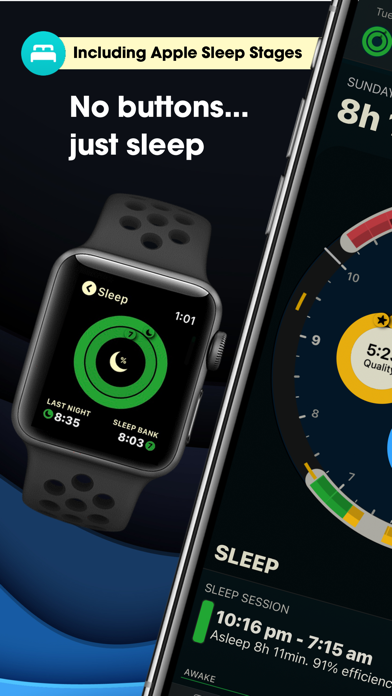 AutoSleep Track Sleep on Watch Screenshot