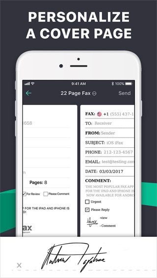 Send Fax from iPhone ad freeのおすすめ画像4