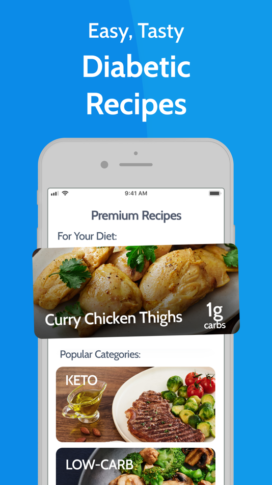 #8. Diabetes Tracker by MyNetDiary (iOS) Podle: MyNetDiary Inc.