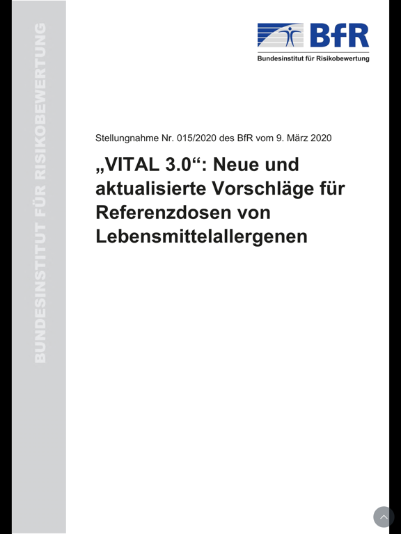 Screenshot #5 pour BfR-Stellungnahmen