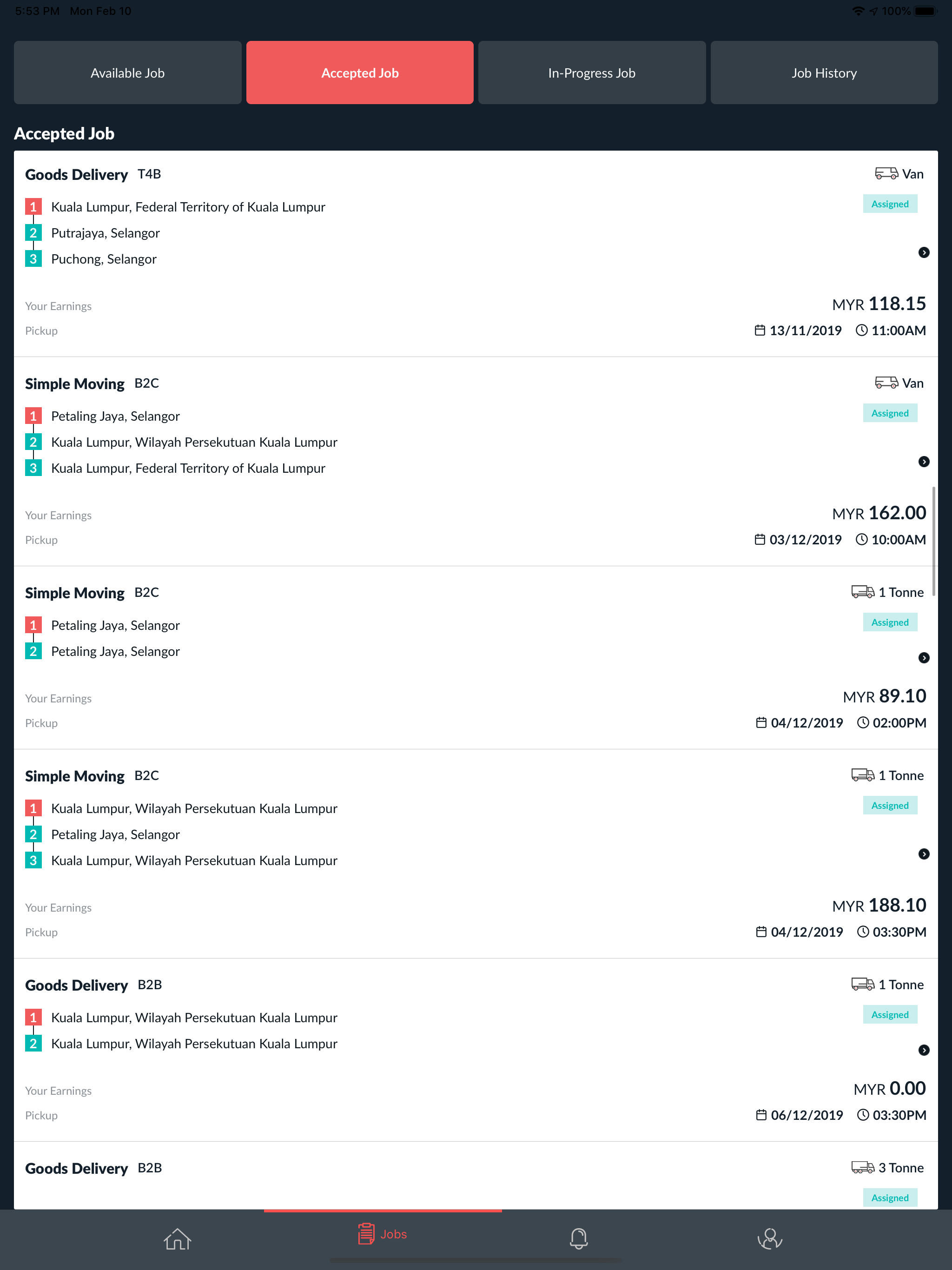 TheLorry - Partner App