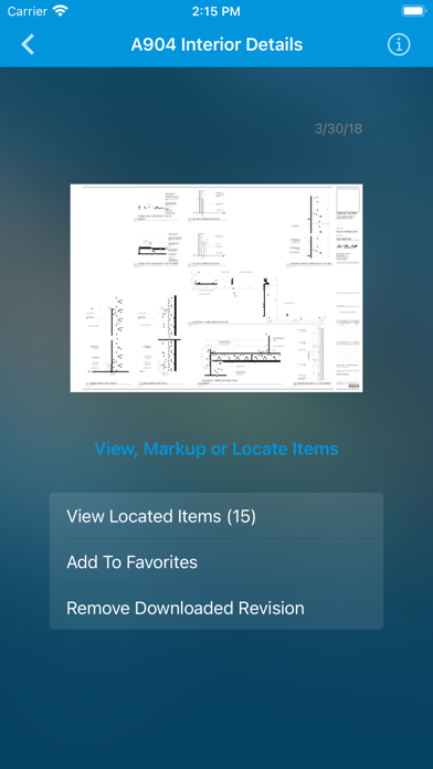 Newforma Plans Screenshot