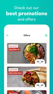 deliveroo: food delivery app iphone screenshot 3