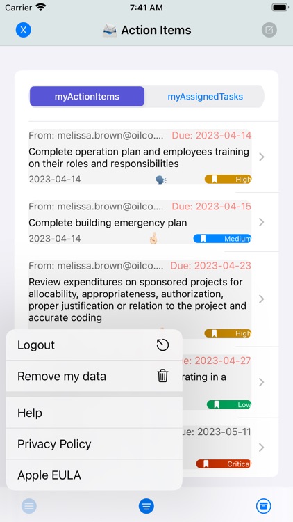 Tactions - To do tasks manager screenshot-4