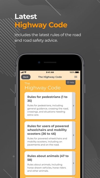 Driving Theory Test Assistant Screenshot