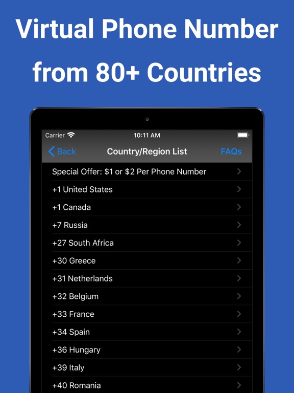 TalkTT - Call/SMS/Numbers/eSIM iPad screenshot 2 - Utilities app