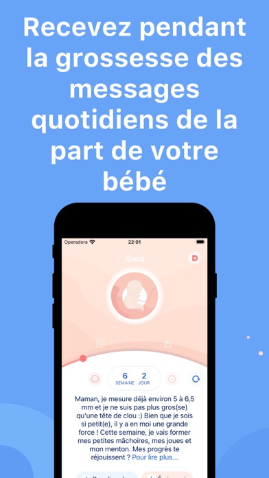 Screenshot #1 pour HiMommy suivi de grossesse app