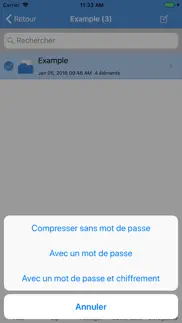 izip - zip unzip unrar iPhone Captures Décran 4