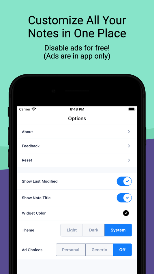 #4. Shared Note Widgets (iOS) 由: Alex Rich