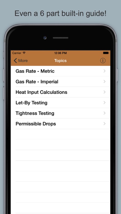 Gas Rate Calculator & Guide Screenshot