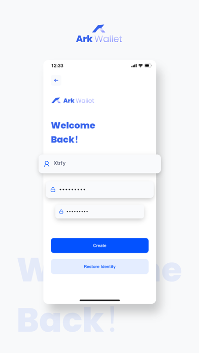 Screenshot #1 pour Ark Wallet