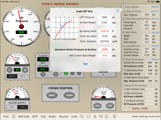 Screenshot #6 pour Driller's Method Simulator