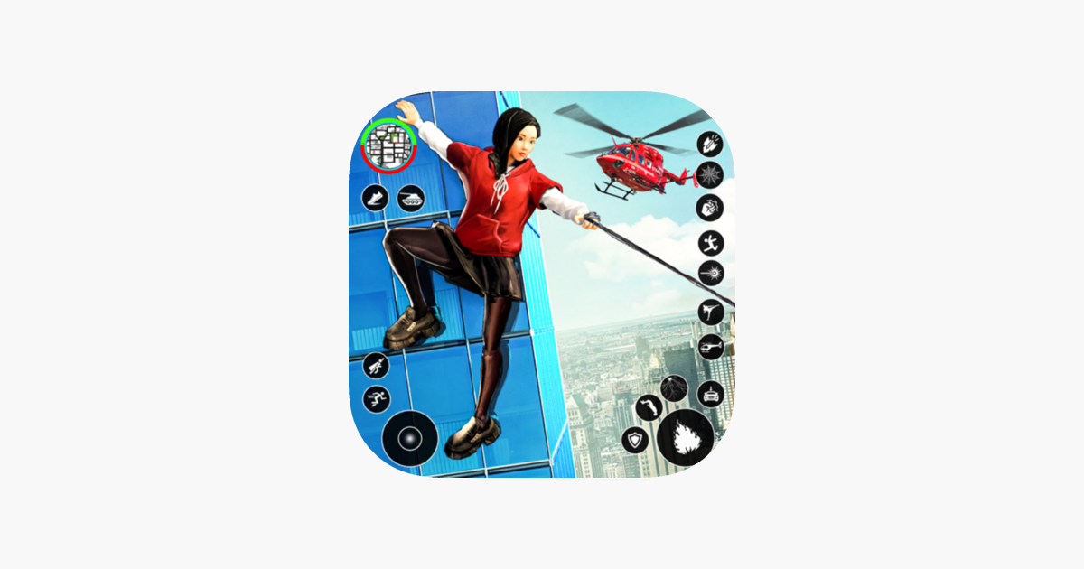 Miami Rope Hero Crime Games على App Store