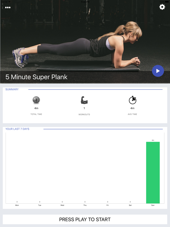 Screenshot #4 pour 5 Min Super Plank Workout