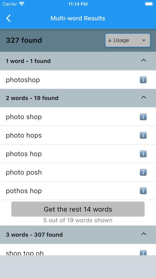 #8. Word Games Word Puzzles Helper (iOS) By: Mnemosynch Inc.