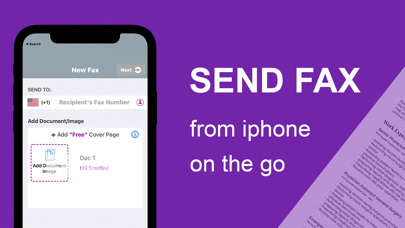 SpeedyFax-Send Fax From iPhone Screenshot