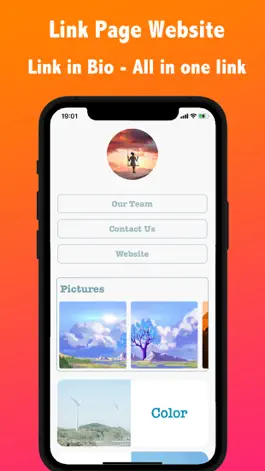 Game screenshot Link Profile - Website Creator mod apk