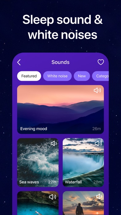 Relax Melodies & Sleep Sounds. Screenshot