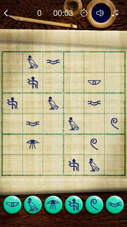 #6. Sudoku Wiz: Hieroglyphics (iOS) 由: The Redington Group