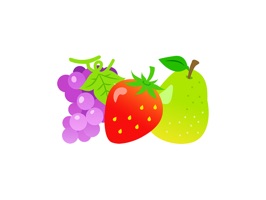 Cute fruit sticker