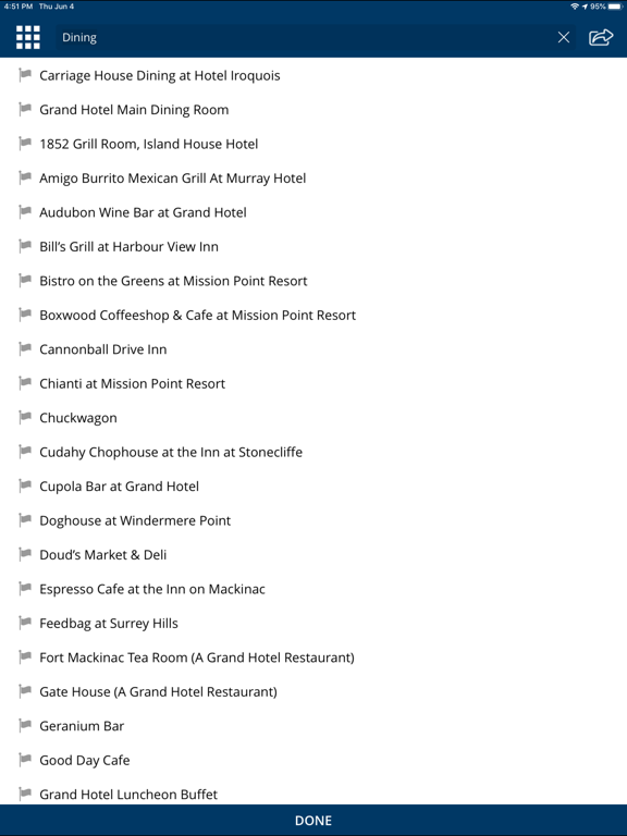 Visit Mackinac Island Michigan iPad screenshot 10 - Travel app