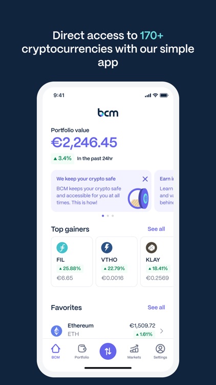 BCM - Buy Bitcoin & crypto