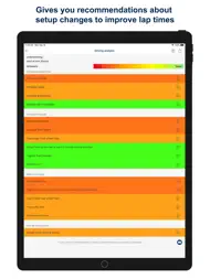 Kart Chassis Setup PRO ipad bilder 2