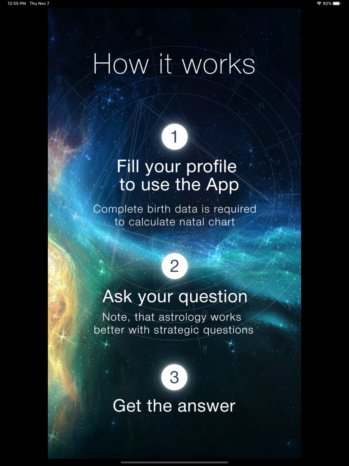 Chaturanga Astrology Horoscope ipad screenshot 1