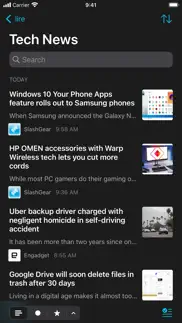 lire: rss reader iphone screenshot 4