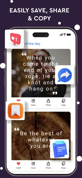 Game screenshot Best Quotes & Statuses Daily apk