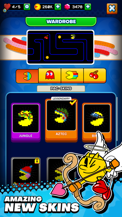 screenshot of PAC-MAN 4