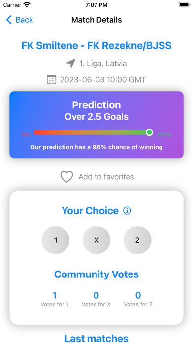Footy: Betting Tips & Predict Screenshot