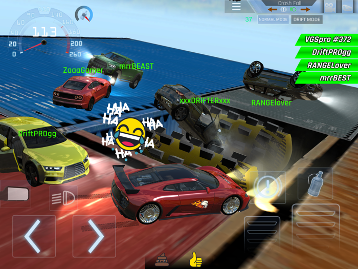 Online Drift Arena