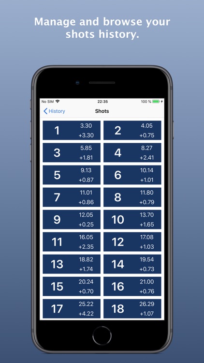 ShoTi: professional shot timer screenshot-5