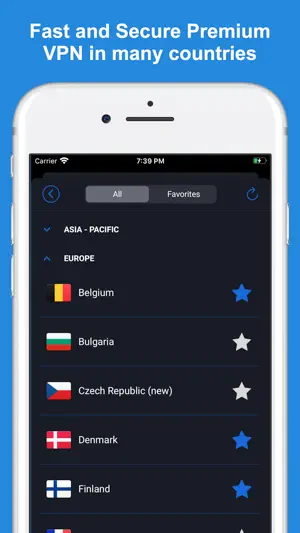VPN.AC - Premium VPN screenshot 2