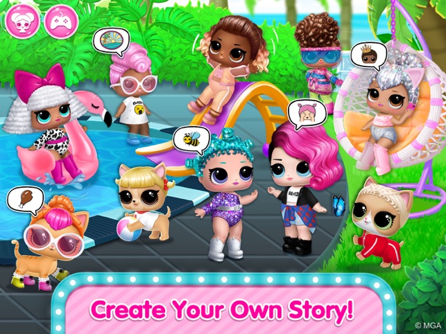 L.O.L. Surprise! Disco House – Virtual Doll Collecting Game