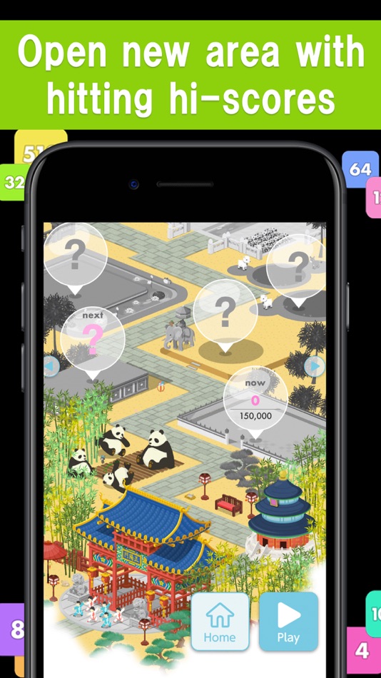 #1. Number drops with 2048 (iOS) 由: FURYU Corporation