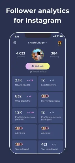 Game screenshot Reports: Followers Unfollowers mod apk