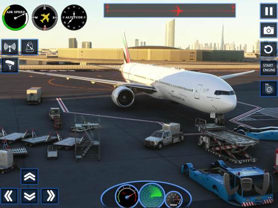 フライト パイロット 飛行機 ゲーム 3Dのおすすめ画像1